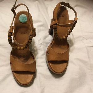 Ugg leather sandals